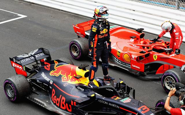 Formel 1 Monaco Daniel Ricciardo Siegt Vor Sebastian Vettel Und Hamilton