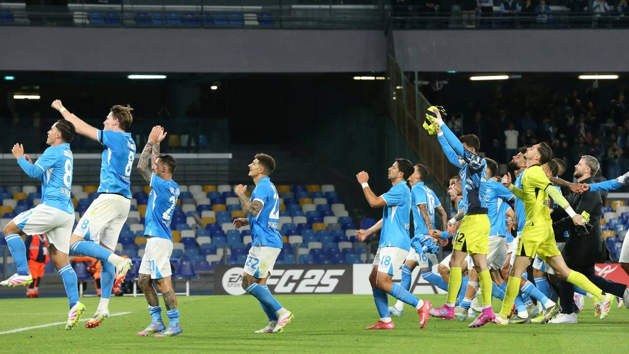 Neapel übernimmt Tabellenführung