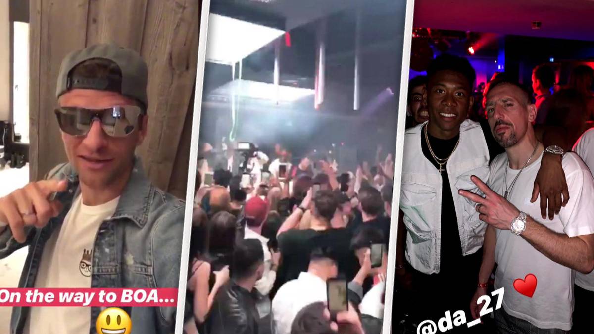 Die Bayern demontierten Dortmund mit 5:0 - entsprechend gute Laune herrschte in München. SPORT1 war auf der Fete dabei und zeigt, welche Stars sich für Boateng die Ehre gaben