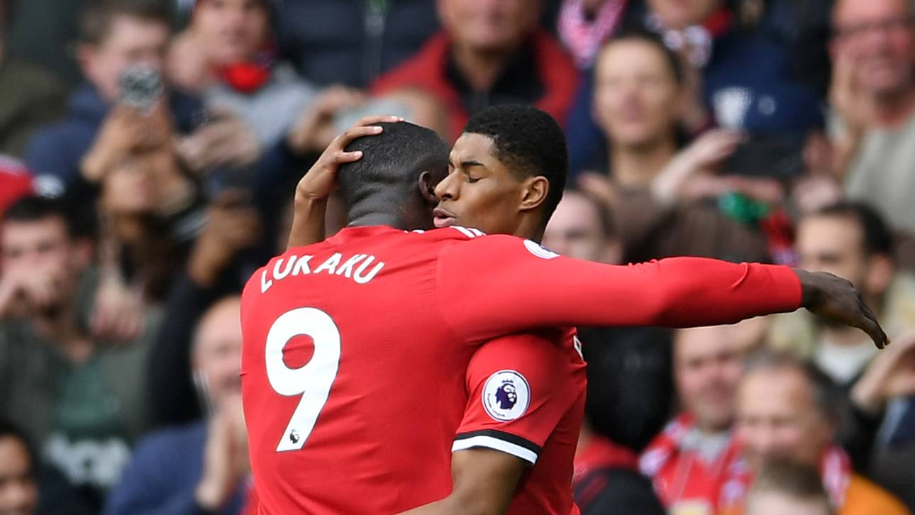 United: Rashford und Lukaku starten