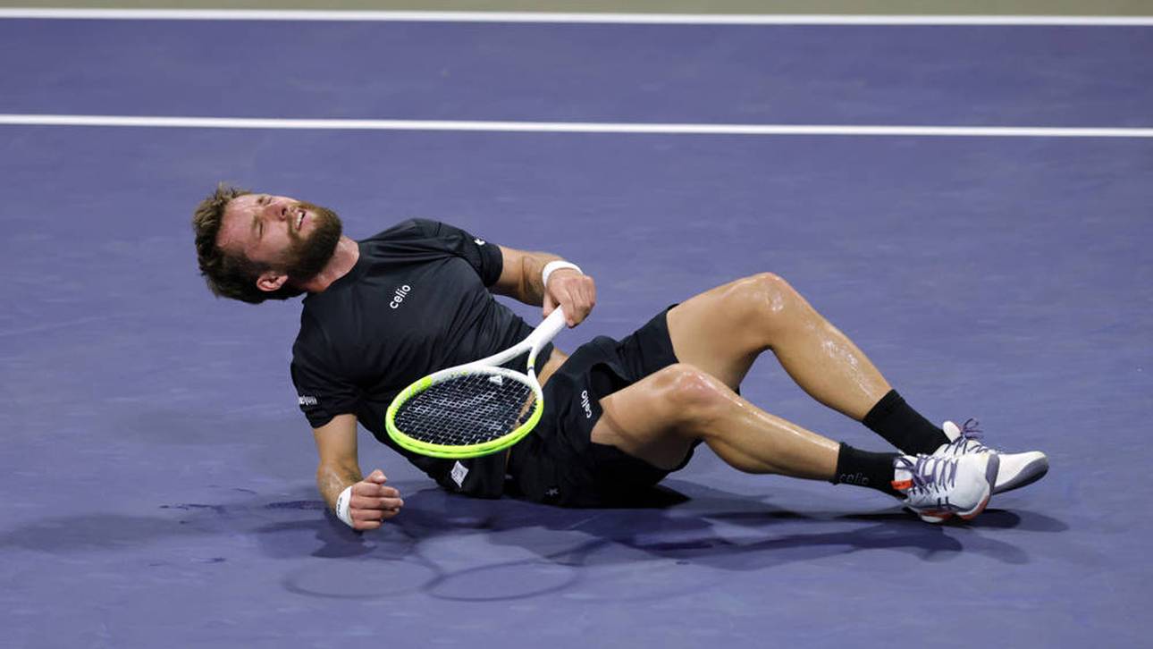 Kuriose Szenen um Tennis-Rüpel