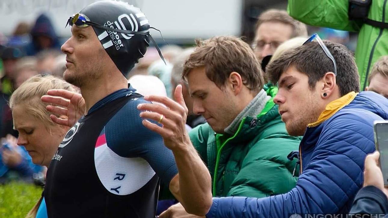 Dan Lorang (r.) führte Jan Frodeno (r.) zum Sieg beim Ironman Hawaii, heute ist er Trainer bei Bora-hansgrohe