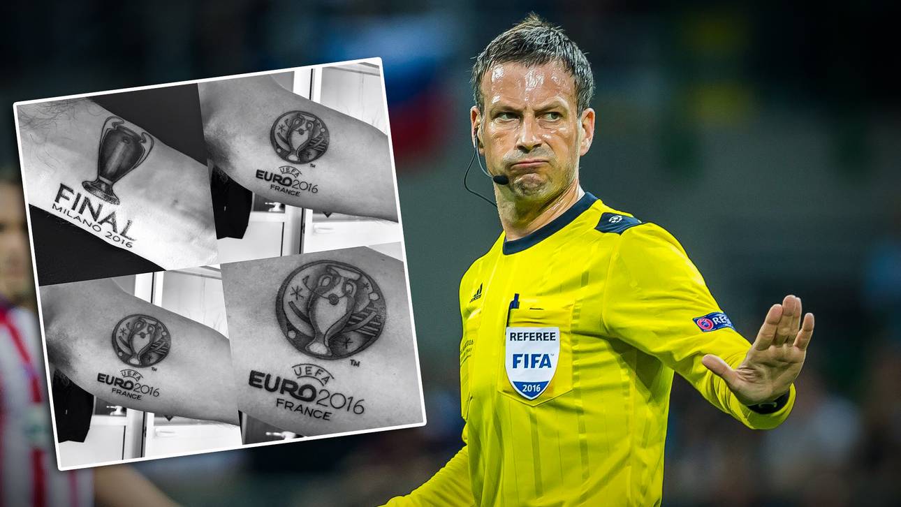 Schiri verewigt Endspiele als Tattoo