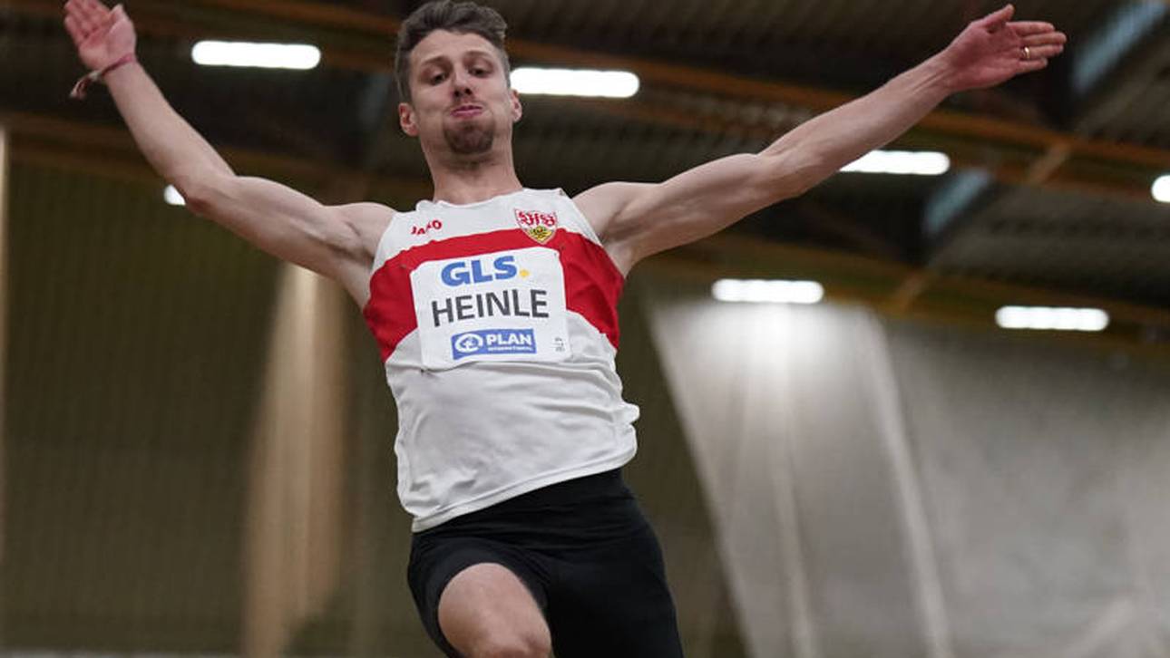 Fabian Heinle bei den Deutsche Leichtathletik-Hallenmeisterschaften 2023