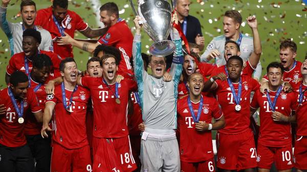 Die Bayern holten nach 2013 zum zweiten Mal das Triple