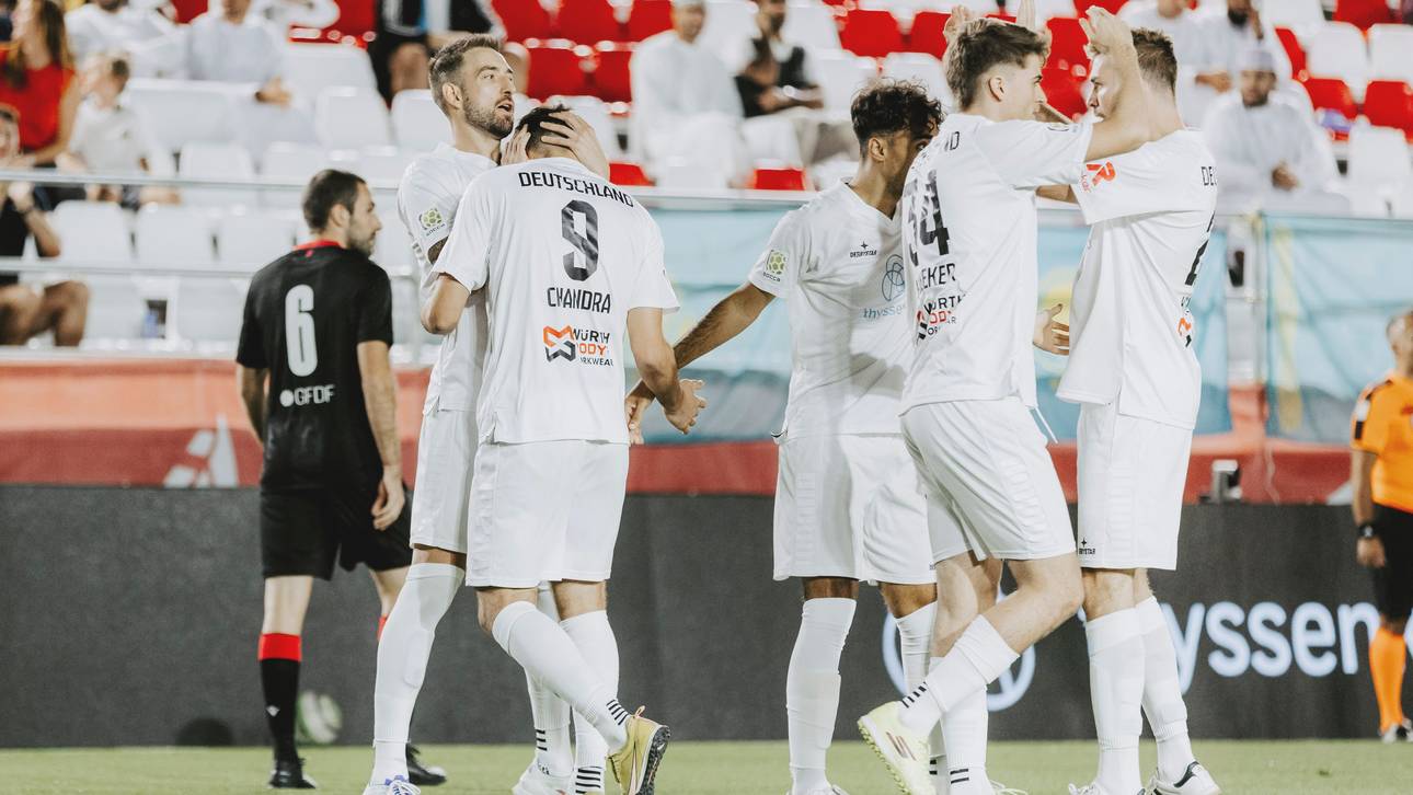 Nächster Kantersieg bei Kleinfeld-WM