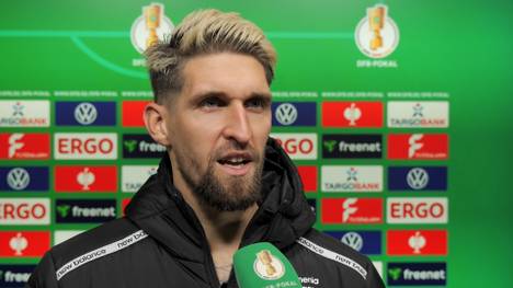 Robert Andrich zeigt sich glücklich nach dem Weiterkommen in Dortmund und träumt schon ein wenig vom Finale in Berlin.