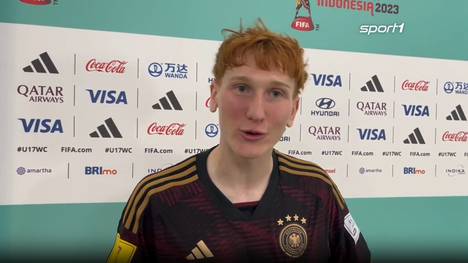 Nach dem dramatischen Finaleinzug der U17-Nationalmannschaft ist die Freude und die Erleichterung den Spielern ins Gesicht geschrieben. Das sind die Stimmen der Spieler zum Finaleinzug. 