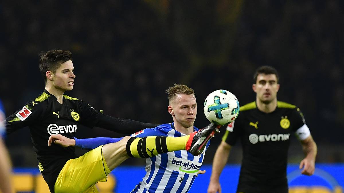 Die Dortmunder sind gefragt und übernehmen nach dem Rückstand tatsächlich die Kontrolle. Aber auch Hertha kommt noch zu Chancen