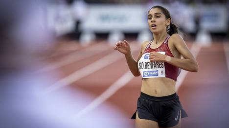 Sophia Benfares gewann 2023 Bronze bei der U20-EM über 3000 Meter.