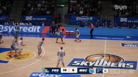 Spiel Highlights zu SKYLINERS Frankfurt - SYNTAINICS MBC