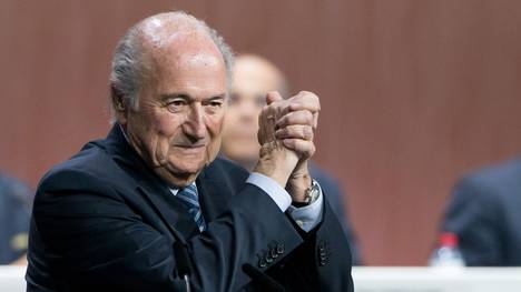 Sepp Blatter lobte seinen Nachfolger Gianni Infantino