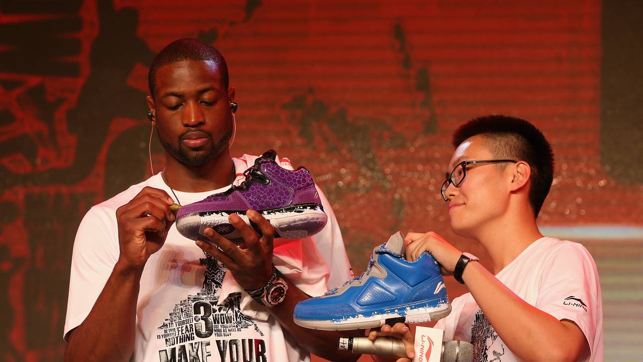 NBA Player Dwyane Wade Visits China