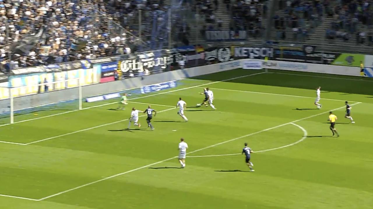 SV Waldhof Mannheim - MSV Duisburg | Highlights der 3. Liga im Video