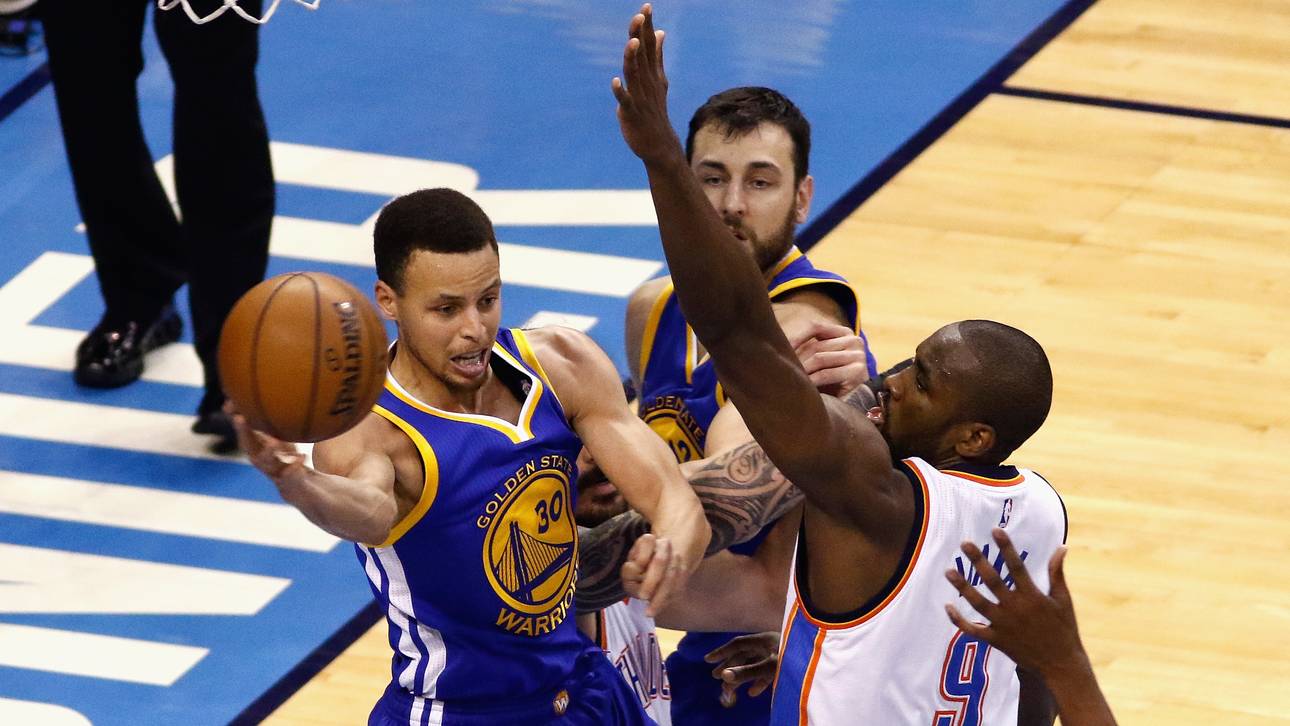 Curry und Thompson wenden Aus ab