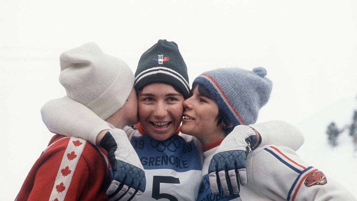 PLATZ 14 - MARIELLE GOITSCHEL (FRANKREICH): Goitschel (M.) war eine der erfolgreichsten Skiläuferinnen der 1960er Jahre. Ihre größte Konkurrentin war ausgerechnet ihre ältere Schwester Christine Goitschel. Ihren Karrierehöhepunkt hatte sie bei den Olympischen Spielen in Innsbruck 1964