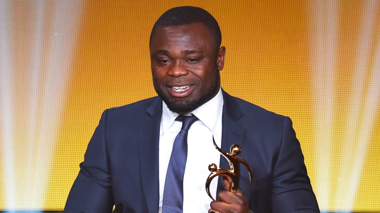 Asamoah nimmt Fair-Play-Preis entgegen