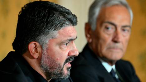 Gennaro Gattuso (l.) sorgt sich