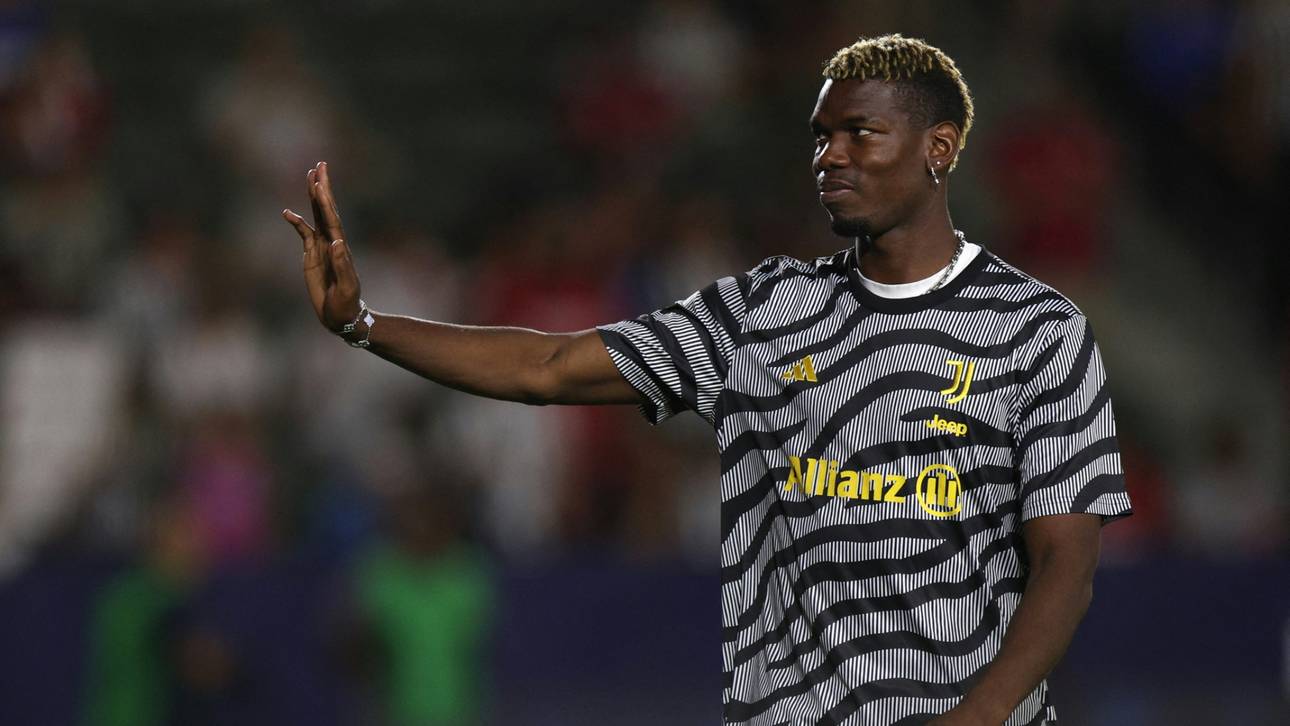 Paul Pogba nach positivem Dopingtest vorläufig gesperrt