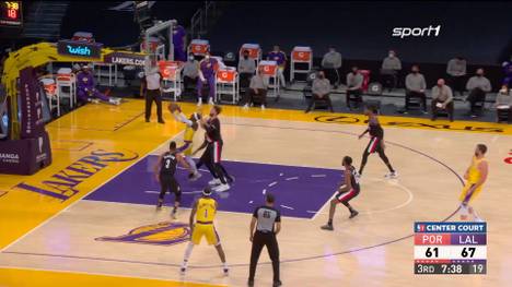 Die Los Angeles Lakers kassieren bereits ihre zweite Saisonniederlage. Auch die gute Leistung von Dennis Schröder kann die Pleite gegen Portland nicht verhindern.