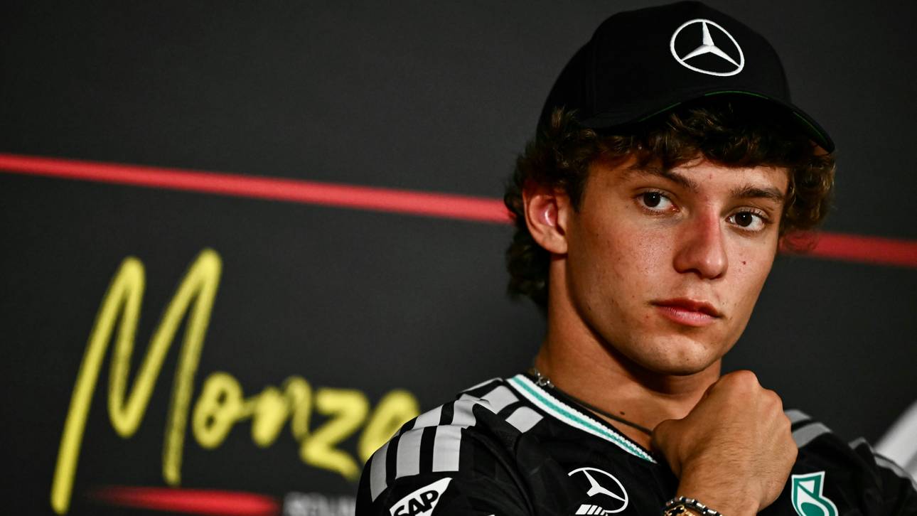 Ferrari? Antonelli kontert „Gerede“