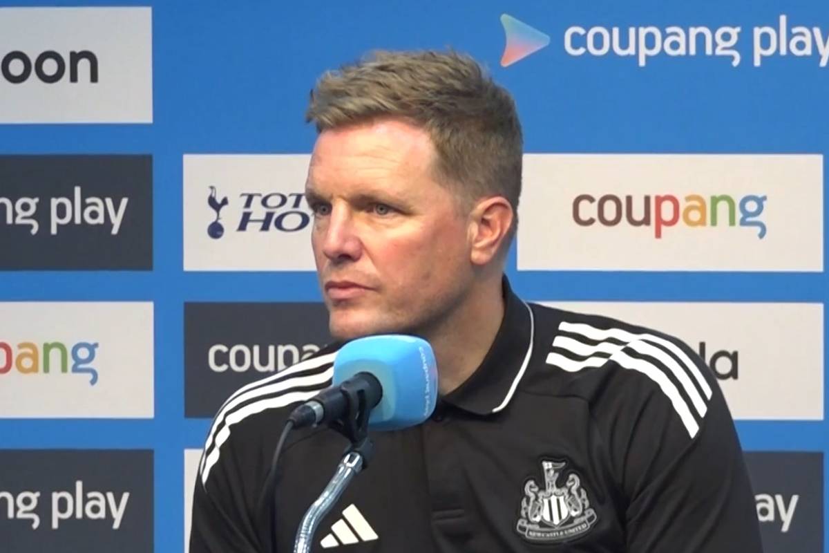 Noch ist nicht sicher, ob Alexander Isak wieder ins Training von Newcastle United einsteigen wird. Auch Trainer Eddie Howe kann zu dem Thema keine Auskunft geben.
