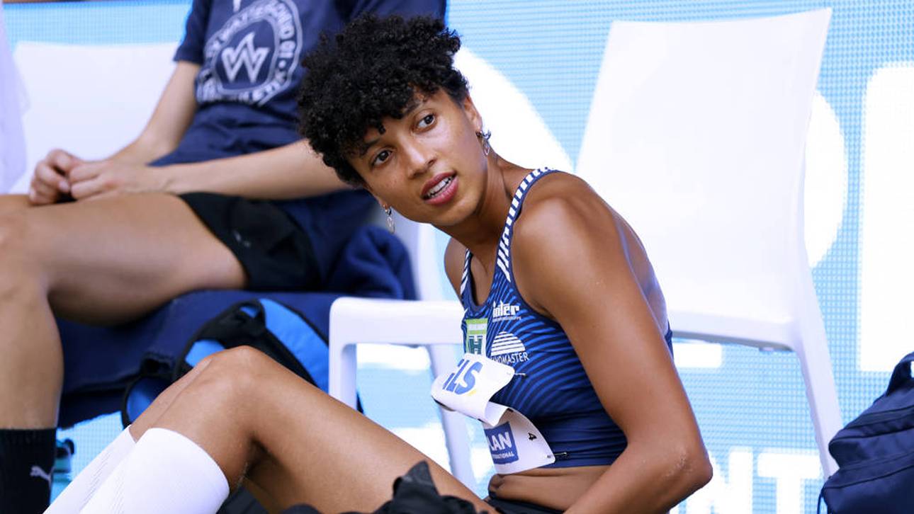 Malaika Mihambo zog sich bei den Deutschen Meisterschaften einen Muskelfaserriss zu