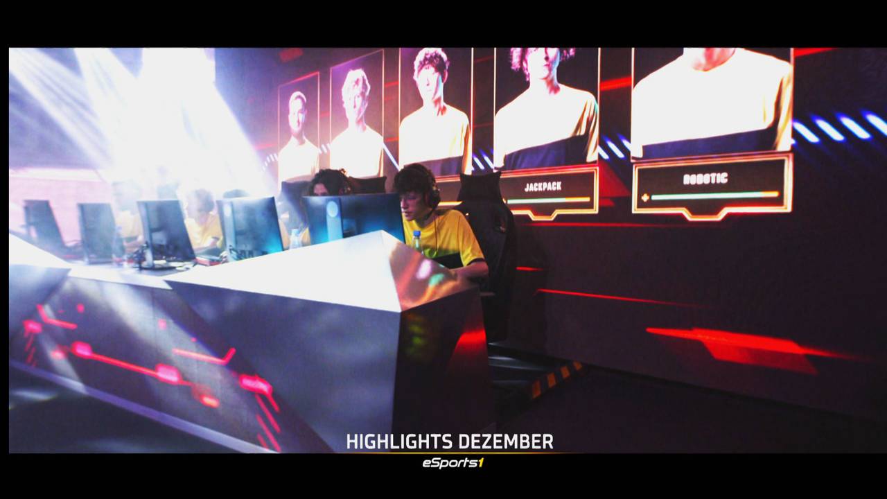 Die Highlights auf eSPORTS1 im Dezember