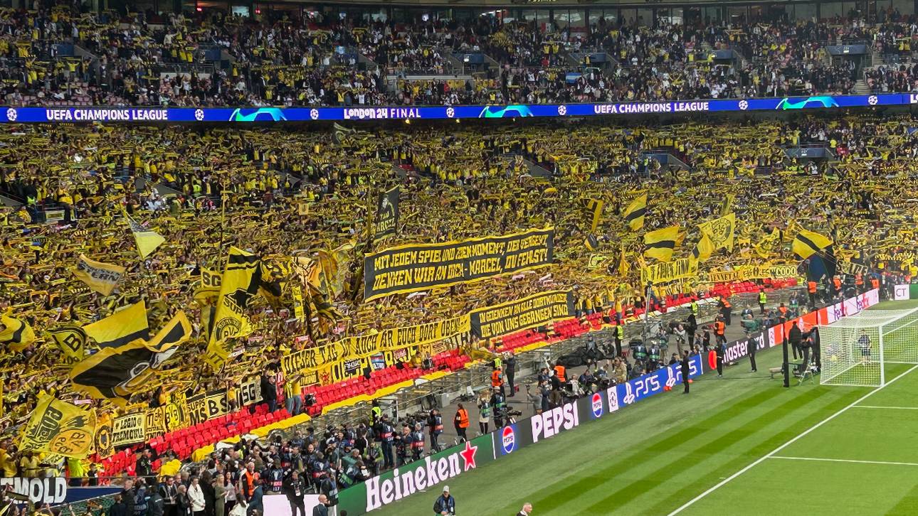Emotionale Botschaft der BVB-Fans