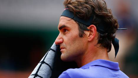 2015 French Open - Day One-Roger Federer