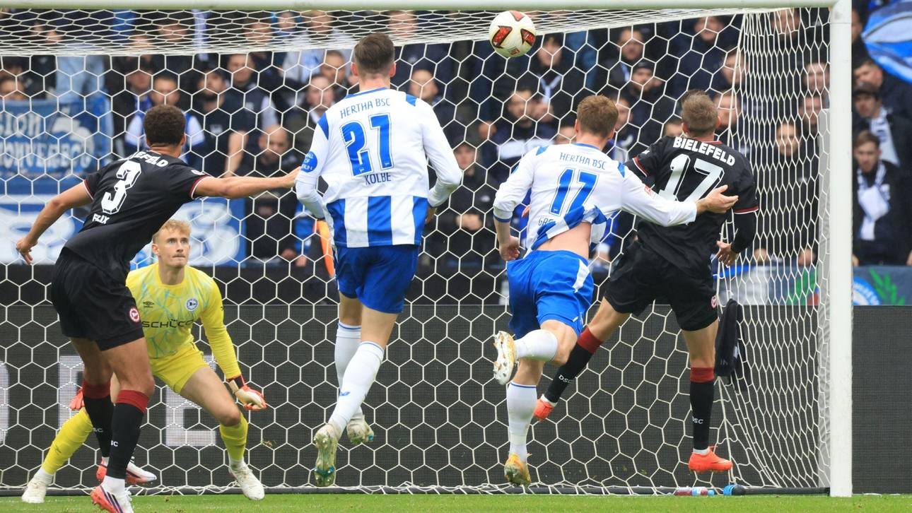 Hertha BSC festigt die Tabellenführung