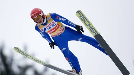 Richard Freitag liegt bei der Skiflug-WM nach zwei Durchgängen auf Rang zwei