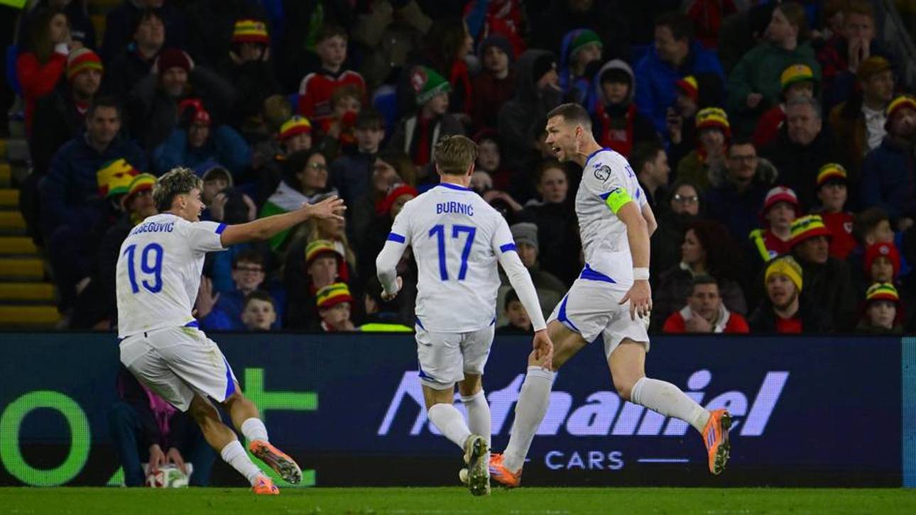 Dzeko leitet Bosnien-Wende ein