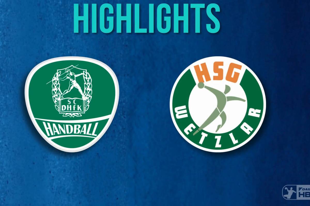 Die Highlights der Partie SC DHfK Leipzig - HSG Wetzlar aus der Handball-Bundesliga im Video.