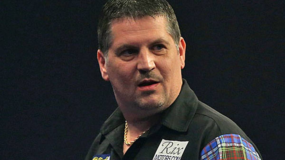 Der Herausforderer: Gary Anderson steht nach glänzenden Leistungen und einer fantastischen Saison in seinem zweiten WM-Finale