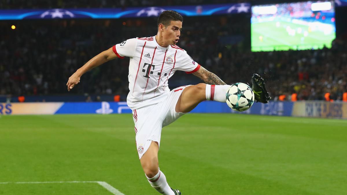 OFFENSIVES MITTELFELD: James Rodriguez (FC Bayern München) - Rating 86