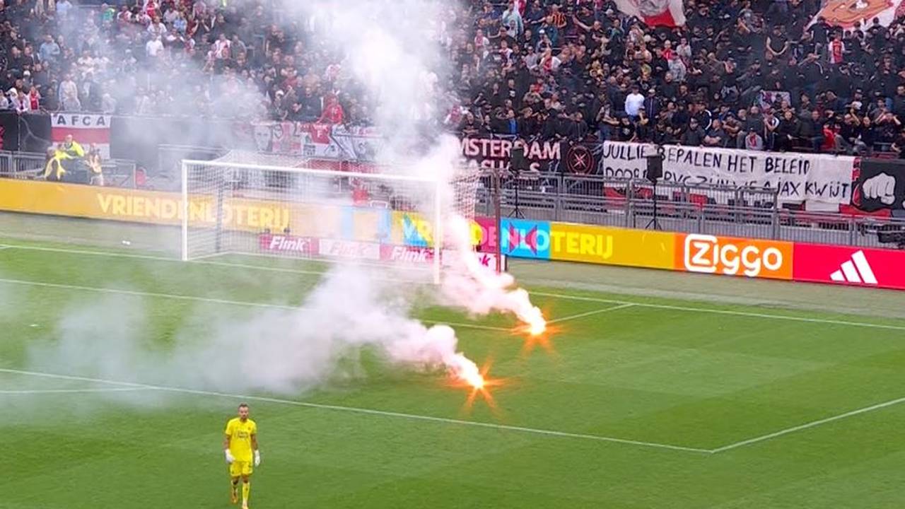 Highlights: Spielabbruch bei Ajax Amsterdam gegen Feyenoord Rotterdam