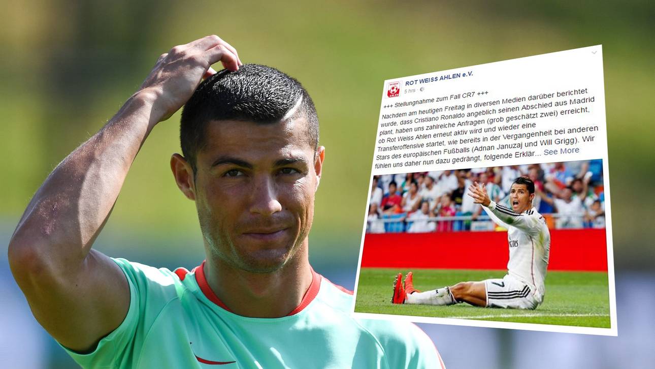 Wildes Gag-Bieten um Ronaldo
