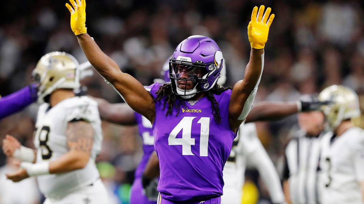 RANG 10 - ANTHONY HARRIS (Safety, Minnesota Vikings): Harris ist ein Schlüsselspieler der Vikings Defense. Unter den Safeties hat er mit 91.6 den besten Coverage-Wert in der Regular Season. Dazu führt er mit sechs Interceptions die Liga in dieser Statistik - zusammen mit Stephon Gilmore und Tredavious White - an. Außerdem verpasste er in den vergangenen beiden Jahren lediglich vier Tackles