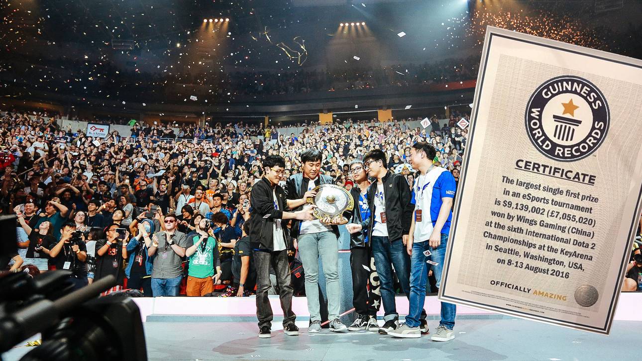 eSports-Team stellt Weltrekord auf