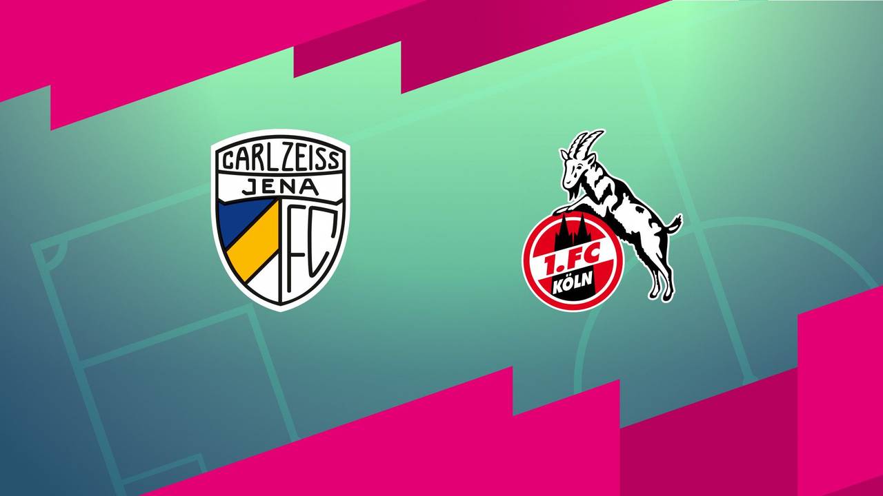 FC Carl Zeiss Jena - 1. FC Köln (Highlights)