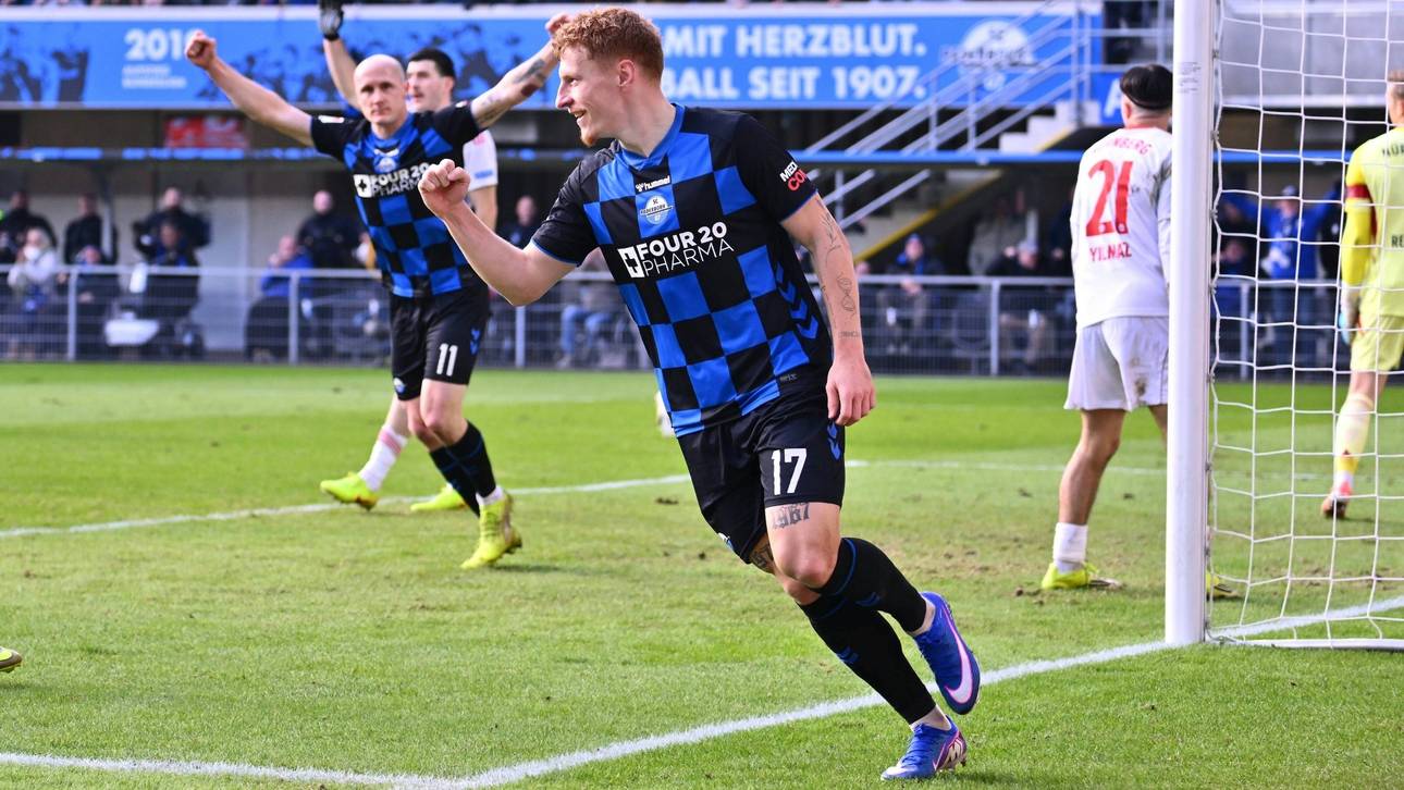 Paderborn besiegt harmlose Nürnberger