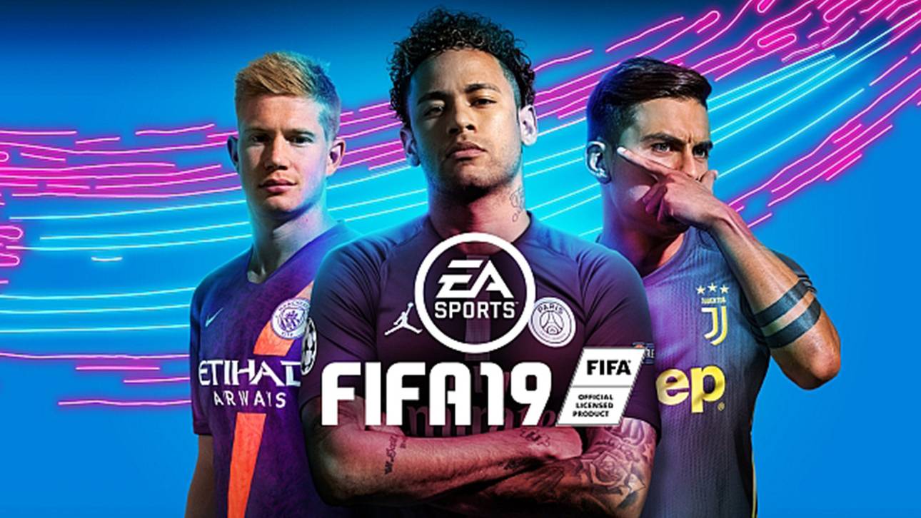 Drei Stars auf neuem FIFA-19-Cover