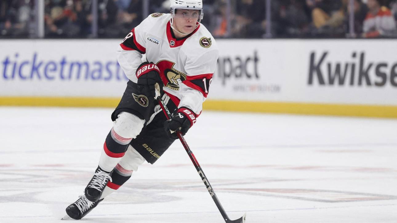 NHL: Stützle mit Ottawa erfolgreich