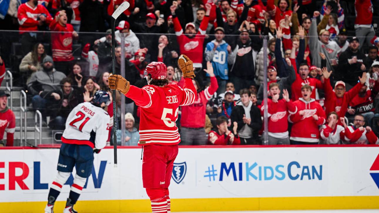 Moritz Seider gehört zu den besten Verteidigern der NHL