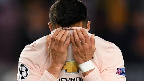 Alexis Sanchez fiel bei Manchester United ins Bodenlose