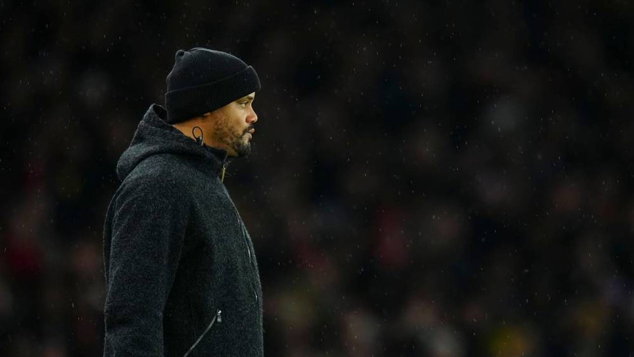 Vincent Kompany hat die erste Saisonniederlage kassiert