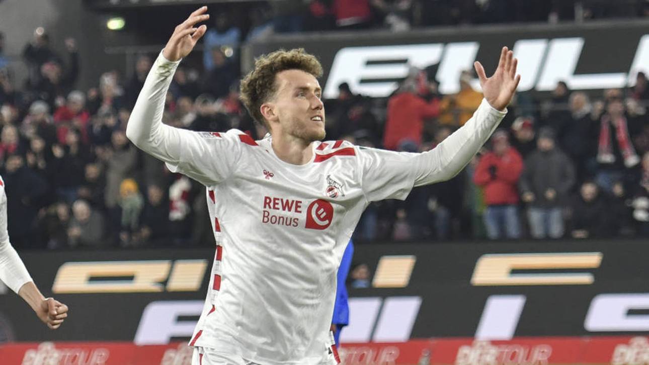 Köln bleibt am HSV dran