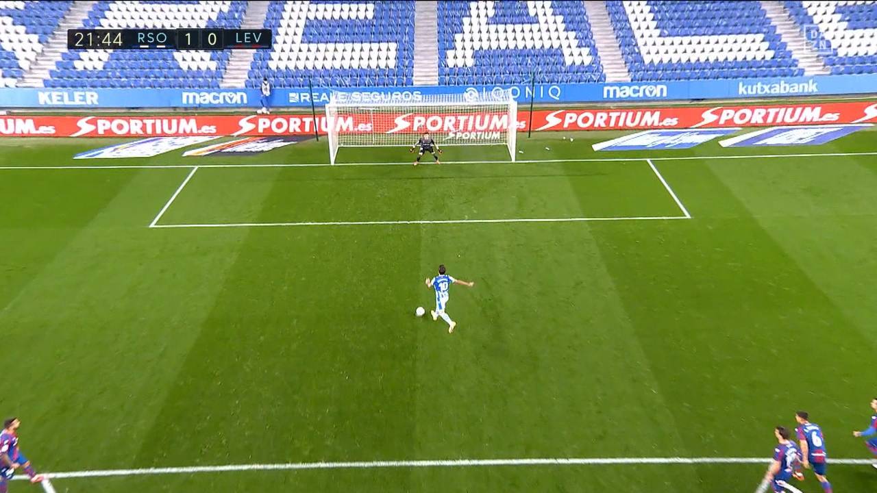 Real Sociedad San Sebastián - UD Levante (1:0) Tore und Highlights | La Liga