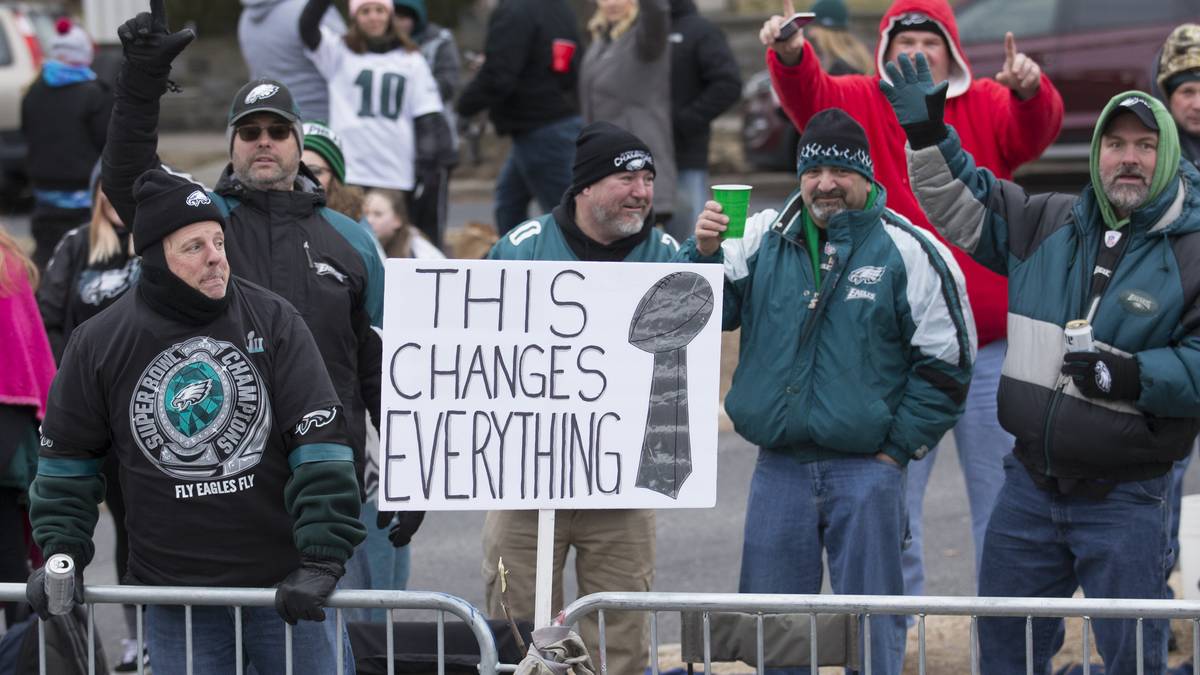 Der Super-Bowl-Sieg der Eagles "ändert alles" für die Fans in Philadelphia